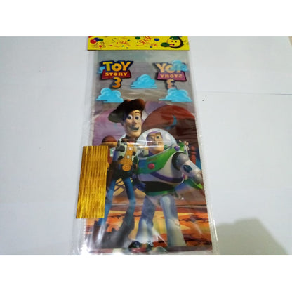 ( isi 10 pcs ) Plastik Snack Kartun / Goodie Bag Size Sedang 18 cm x 36 cm /  Bingkisan Ulang Tahun / Ultah