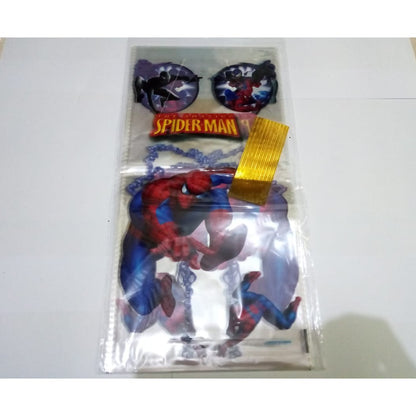 ( isi 10 pcs ) Plastik Snack Kartun / Goodie Bag Size Sedang 18 cm x 36 cm /  Bingkisan Ulang Tahun / Ultah