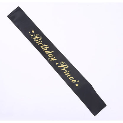 (Tidak Bisa Custom) Selempang / Sash Groom To Be, Birthday Boy, Its A Boy, It's A Girl, Bride To Be, Mom To Be