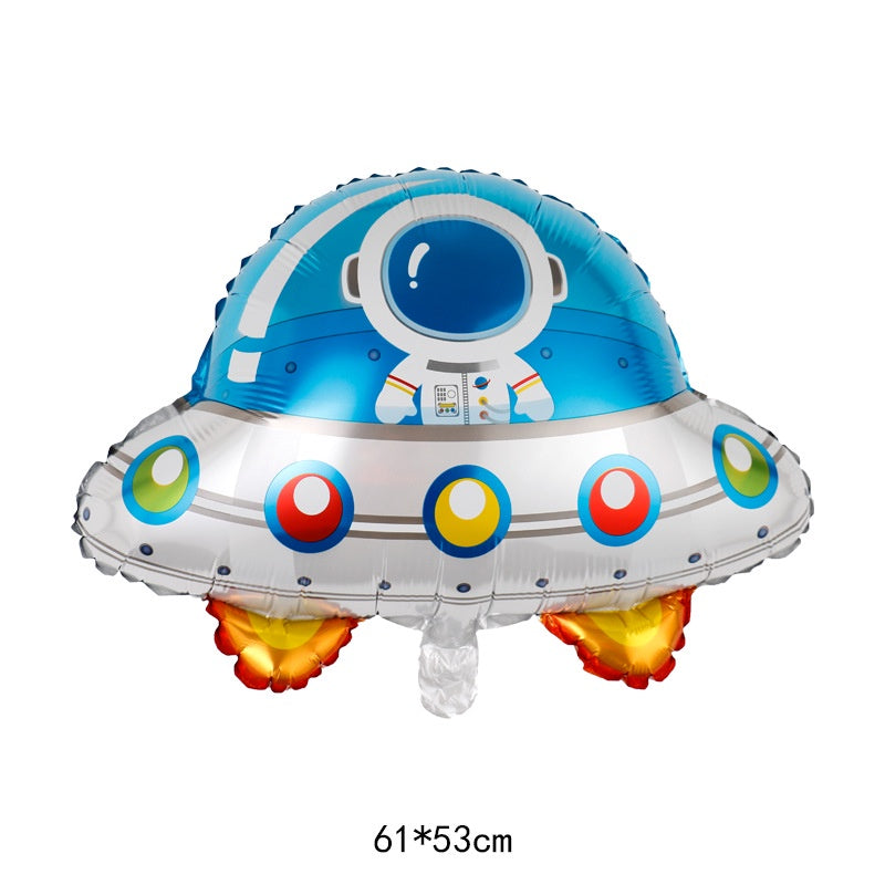 Balon Foil Astronout / Astronot / Rocket / Roket / UFO