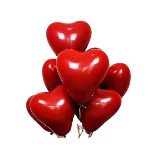Balon Latex / Lateks Bentuk Hati / Love Pomegranate / Pome Red Size 10 inch