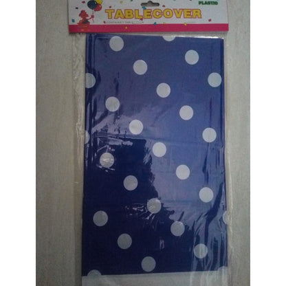 Taplak Meja Plastik Polkadot / Plastic Table Cover Polkadot