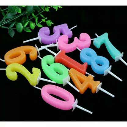 Lilin Angka Ulang Tahun Model Korea / Birthday Numeric Candle / Birthday Number Candle