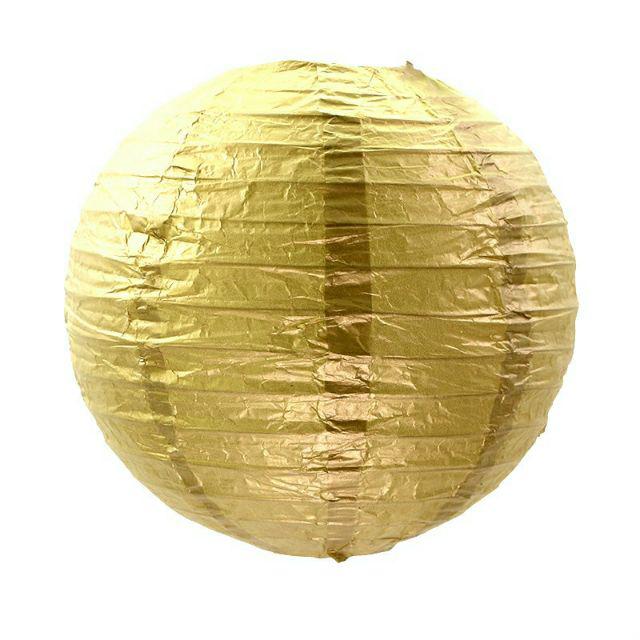 Lampion Kertas Gantung 25 cm / Hanging Paper Lantern