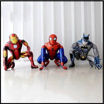 Balon Foil 3D Spiderman, Batman, Iron Man