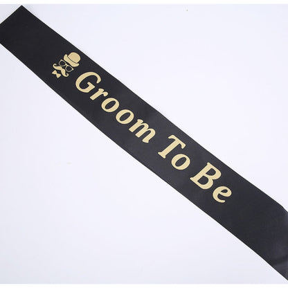(Tidak Bisa Custom) Selempang / Sash Groom To Be, Birthday Boy, Its A Boy, It's A Girl, Bride To Be, Mom To Be