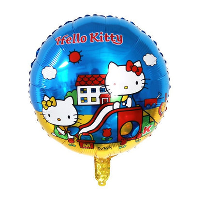 Balon Foil Bulat Hello Kitty Size 45cm