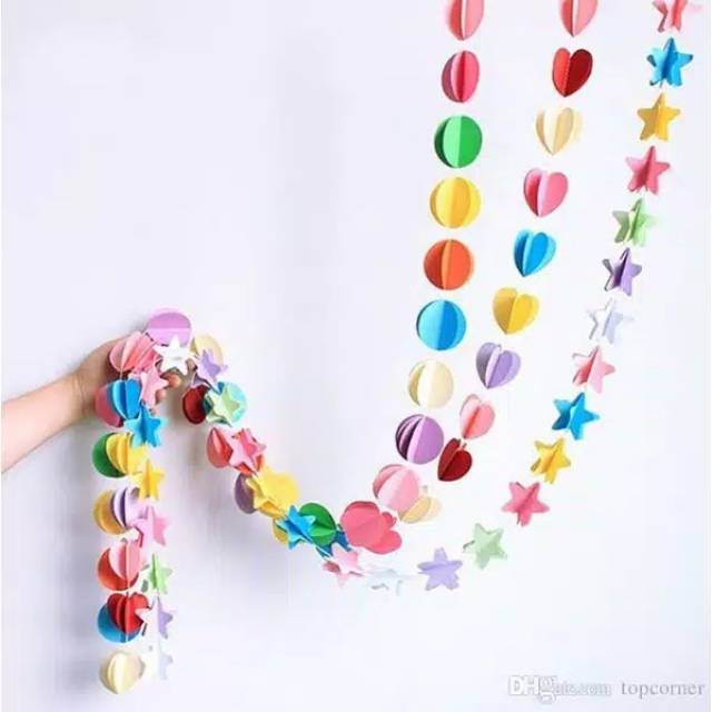 Paper Garland 3D
