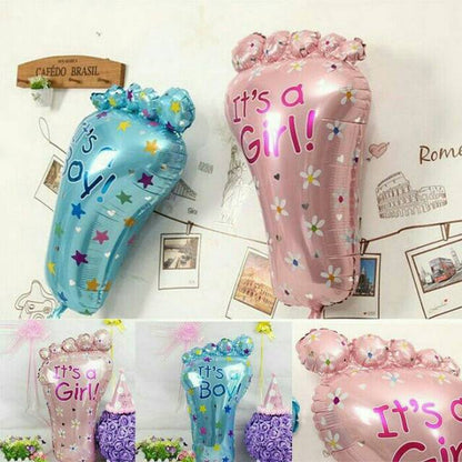 Balon Foil Baby Foot / Kaki Bayi Jumbo Size 80 cm