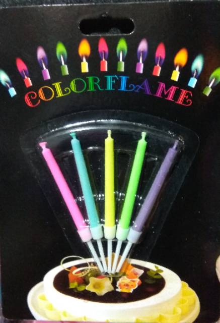 Lilin Api Warna / Color Flame Candle