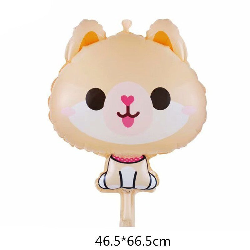 Balon Foil Angel Cat