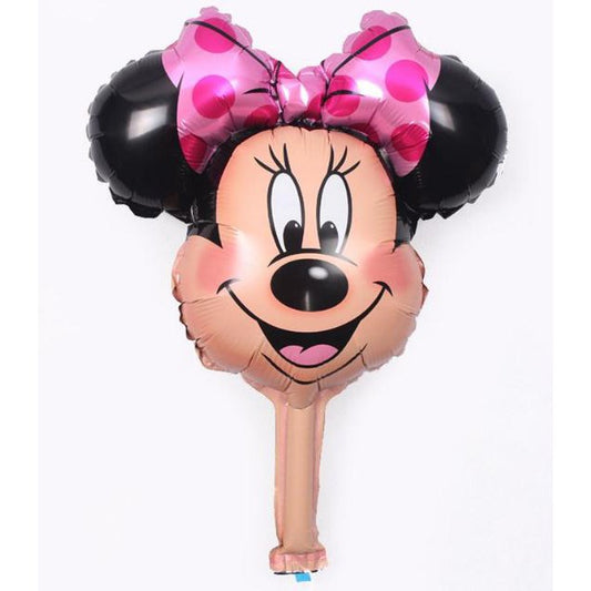 Balon Foil Minnie Mouse Head Mini / Balon Foil Kepala Minnie Mouse Mini