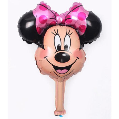 Balon Foil Minnie Mouse Head Mini / Balon Foil Kepala Minnie Mouse Mini