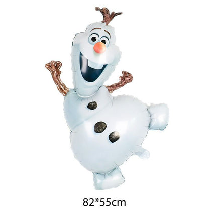 Balon Foil Frozen II / 2 Princess Elsa Anna Olaf Snowflake
