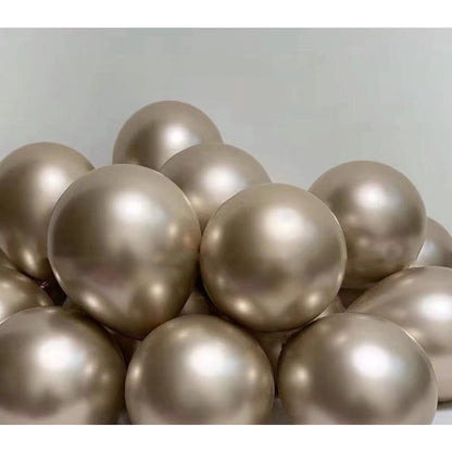 Balon Latex / Lateks Chrome Size 5 inch