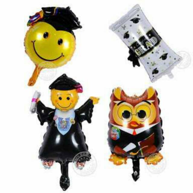 Balon Foil Graduation / Grad / Wisuda Mini