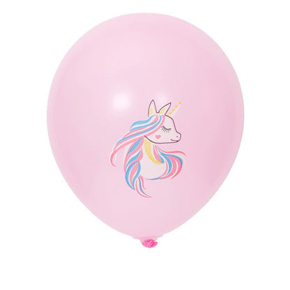 10 pcs Balon Latex / Lateks Unicorn Size 10 inch