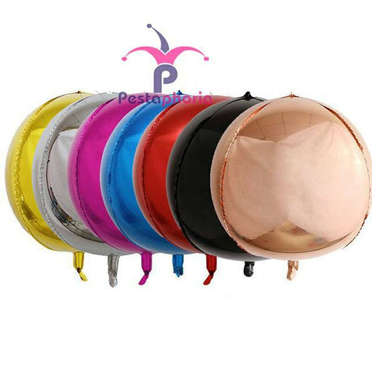 Balon Foil Round / Bulat 4d Size 22 inch