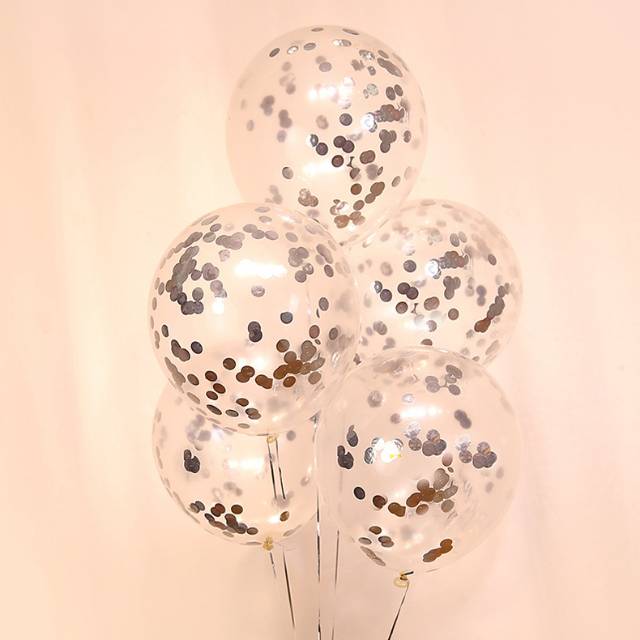 Balon Latex  / Lateks Confetti 12 inch