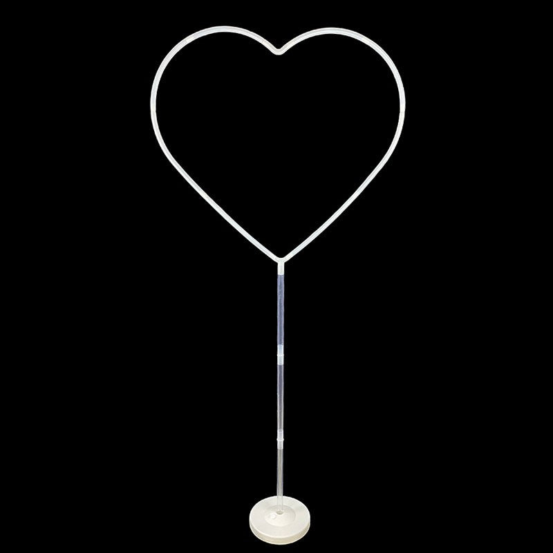 Stand / Standing Holder Balon / Column Arch Bentuk Hati/Love/Bintang/Star