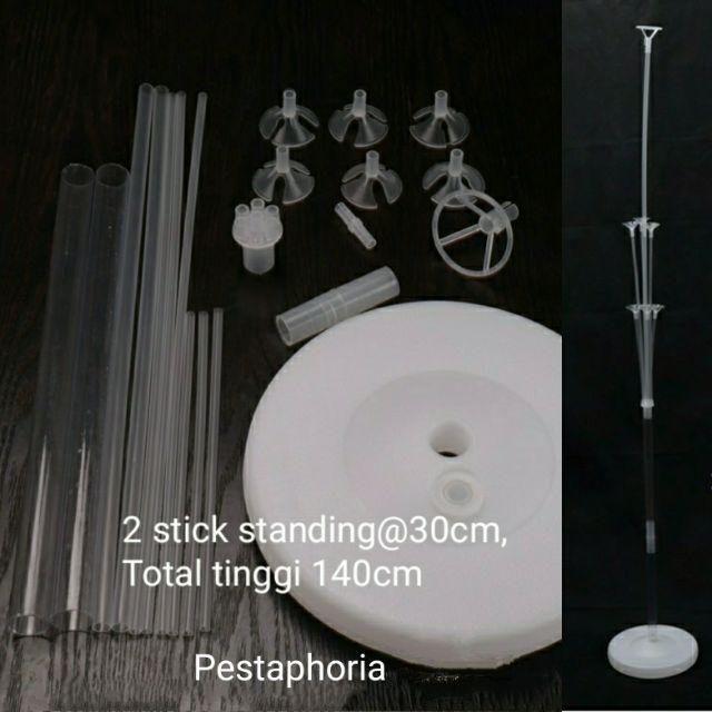 1 Set Standing Balon Base + Stand Set Ballon