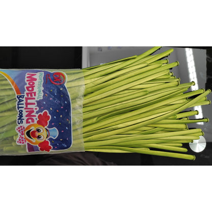 Balon Latex Twist Chrome / Balon Panjang / Pentil / Cacing Chrome
