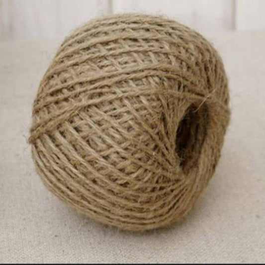 Eceran
per Meter Hemp Rope 3 Ply 
Tebal 3 mm / Tali Rami / Tali Goni