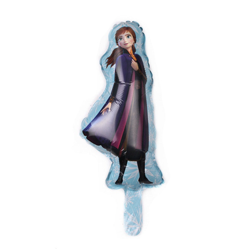 Balon Foil Dsny Princess Elsa Anna Ariel Mermaid Aurora Size Mini
