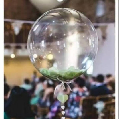 Balon PVC Transparan Size 36 ( 90 cm ) / Transparent Bobo Bubble Balloon Size 36 ( 90 cm )