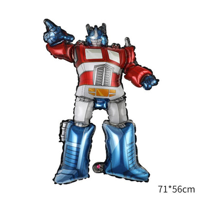 1 Set isi 3 Balon Foil Transformers Optimus Prime, Bumblebee, Megatron