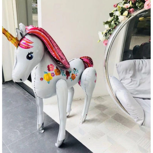 Balon Foil Unicorn Airwalker Jumbo 3D Size 116 cm