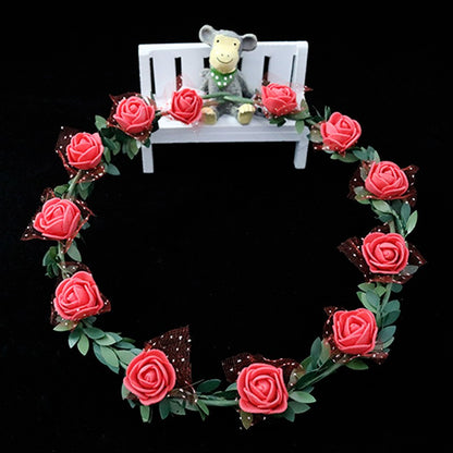 Flower Crown ( isi 12 Kuntum Bunga) / Mahkota Bunga