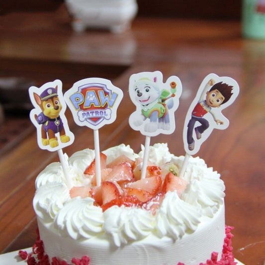 Cake Topper / Hiasan Kue Paw Patrol Set
