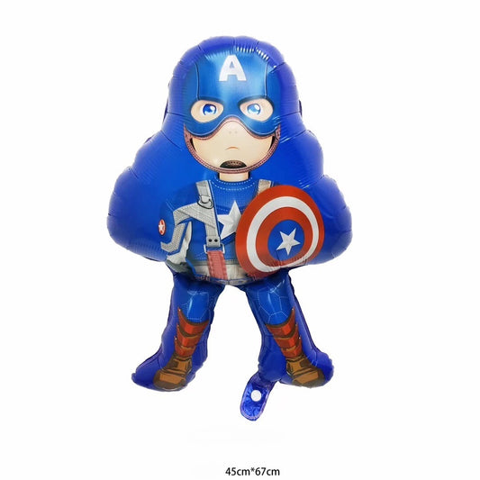 Balon Foil Captain America Full Body Jumbo Size 67 cm
