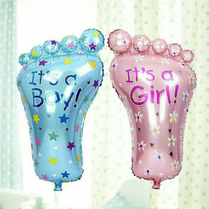 Balon Foil Baby Foot / Kaki Bayi Jumbo Size 80 cm