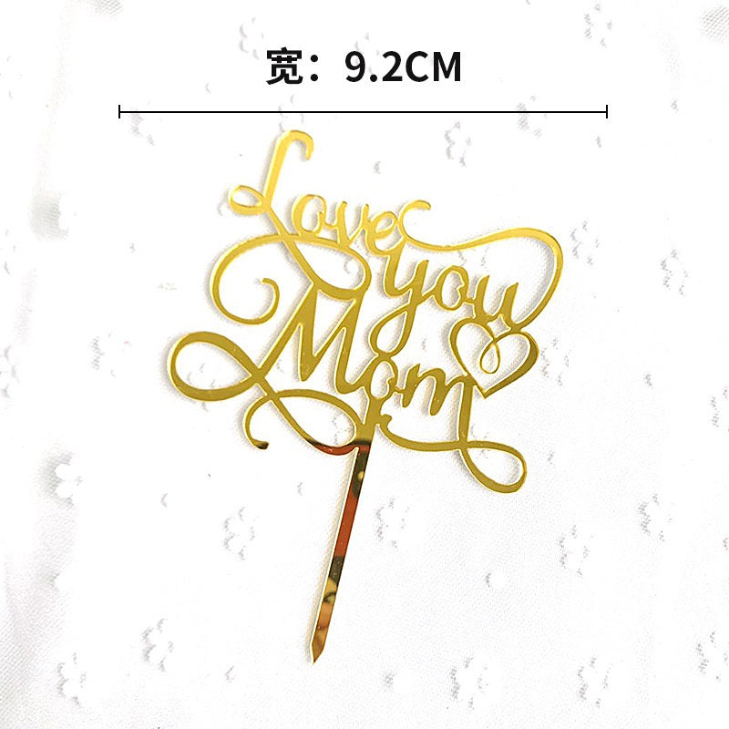 Cake Topper Acrylic HBD / Topper Kue Akrilik Happy Birthday Hello