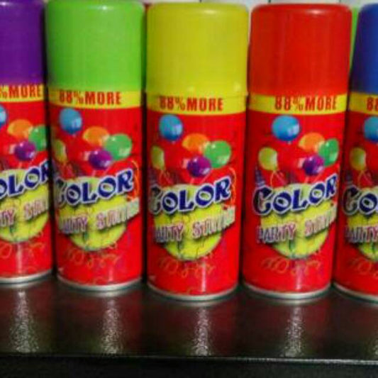 Crazy String / Party String / String Spray HANYA BISA KIRIM AREA JAWA TIMUR