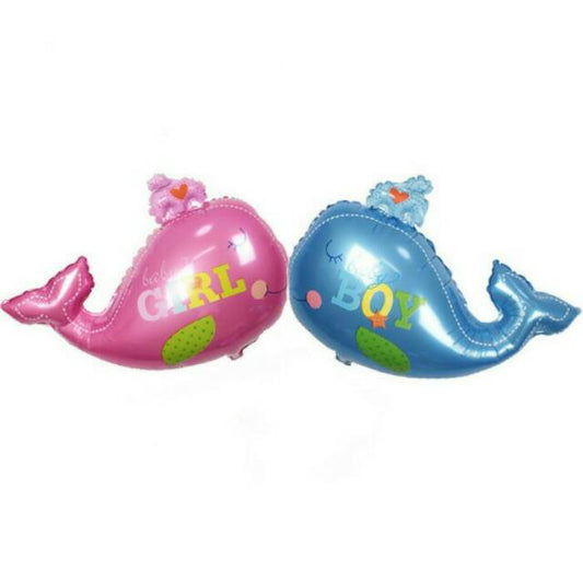 Balon Foil Whale Jumbo Size 88 cm
