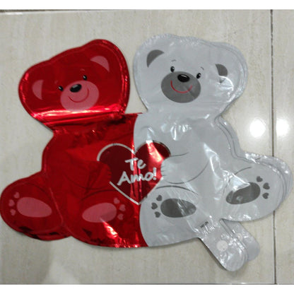 Balon Foil Couple Bear Mini