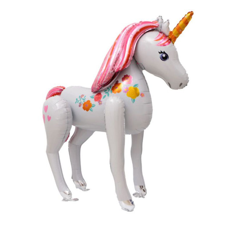 Balon Foil Unicorn Airwalker Jumbo 3D Size 116 cm