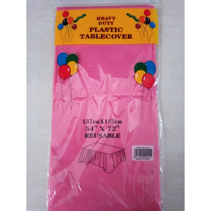 Taplak Meja Plastik Polos / Plastic Table Cover Polos