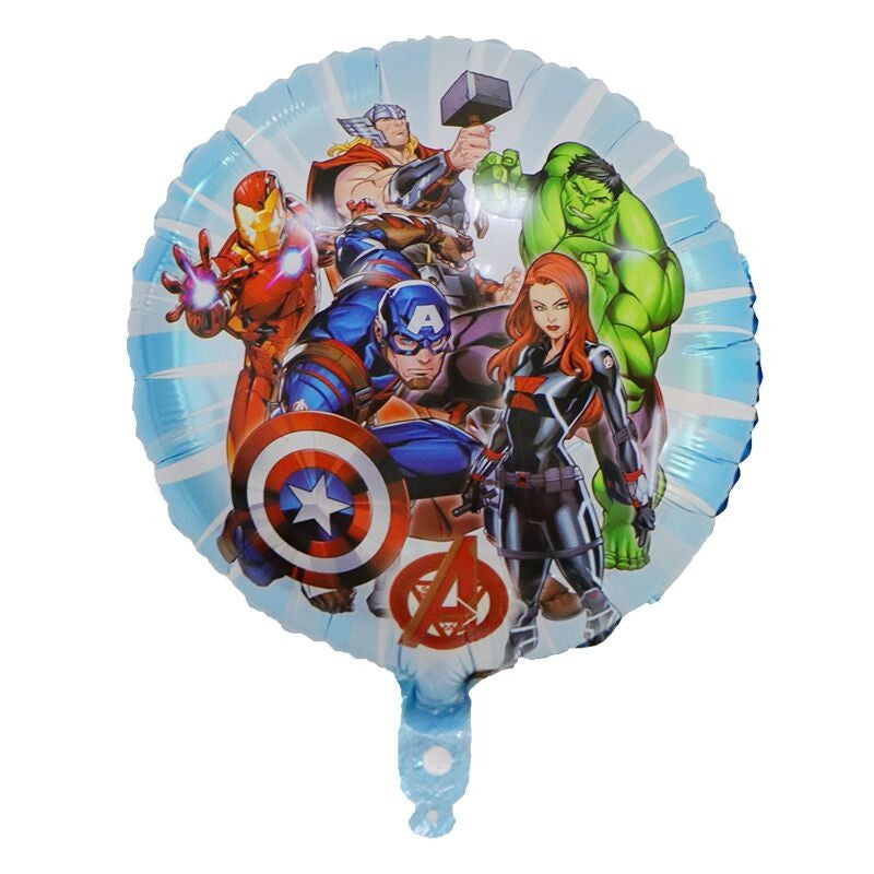 Balon Foil Bulat Avengers Size 45 cm