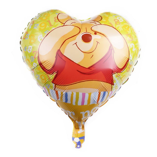Balon Foil Hati Winnie The Pooh Size 45 cm