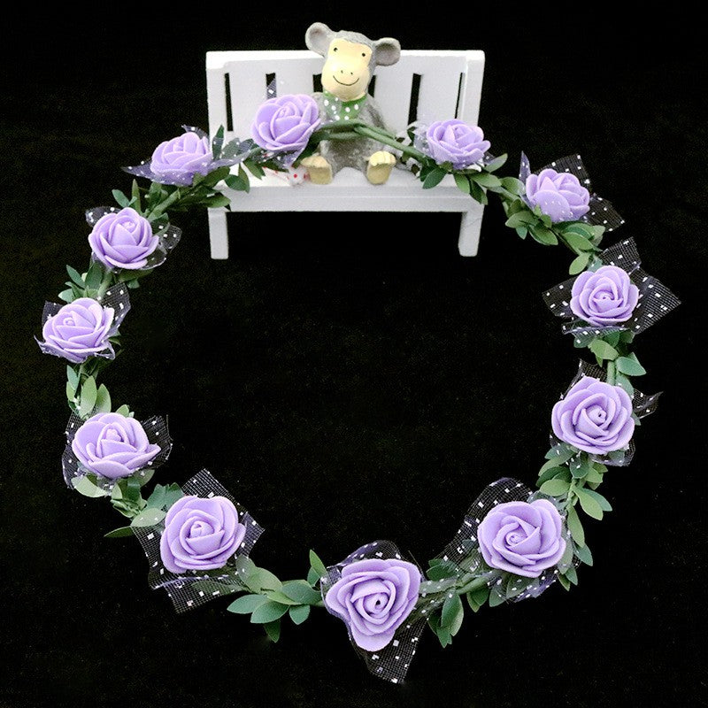 Flower Crown ( isi 12 Kuntum Bunga) / Mahkota Bunga