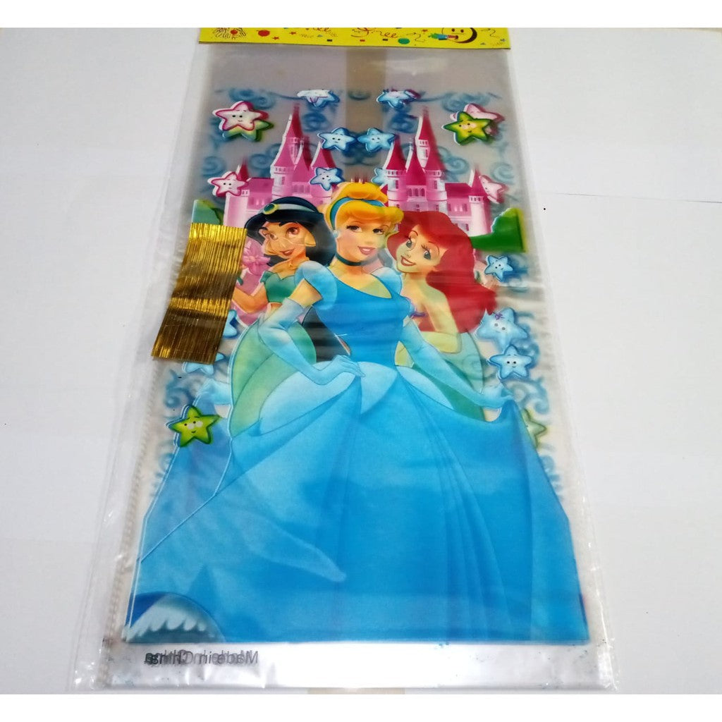 ( isi 10 pcs ) Plastik Snack Kartun / Goodie Bag Size Sedang 18 cm x 36 cm /  Bingkisan Ulang Tahun / Ultah