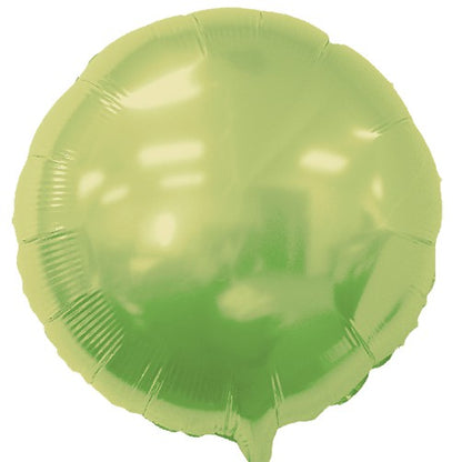Balon Foil Bulat Polos / Round Size 45 cm