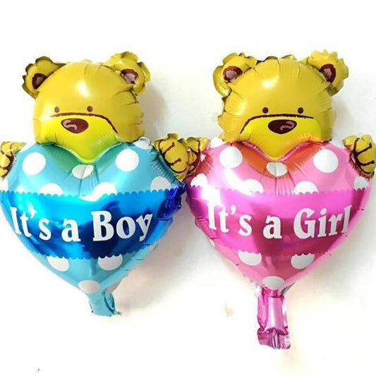 Balon Foil Bear It's A Boy / It's A Girl Mini