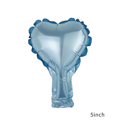Balon Foil Hati / Love Size mini 5 inch ( 12,5 cm )