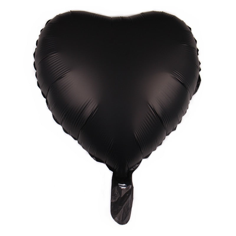 Balon Foil Hati / Love Satin Matte Size 45 cm