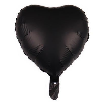 Balon Foil Hati / Love Satin Matte Size 45 cm
